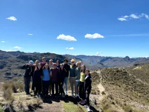 High School Spanish Immersion Ecuador group